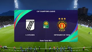 CS Sfaxien vs Espérance Tunis 20062024 Tunisian Ligue Professionnelle 1 PES 2021 [upl. by Aholla643]