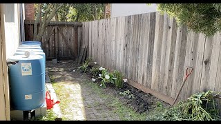 Rain Barrel Irrigation by Gravity Bubbler  Inline Emitters [upl. by Oivlis]