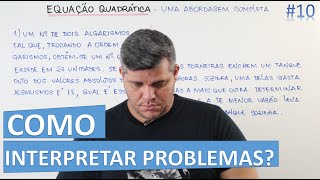 📊 Problemas do 2° Grau 🔷 Dicas para interprertar problemas 10 [upl. by Hospers]