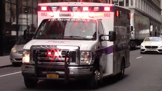 NYU Langone Health Ambulance responding [upl. by Awjan780]