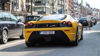 Supercars in Knokke Heist part 5  675LT Spider F12 Berlinetta  918Spyder [upl. by Azral458]