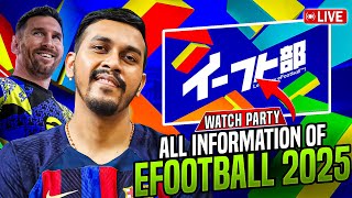 eFootball 25 QampA  Update Information From Konami Headquarters  LIVE [upl. by Yve884]