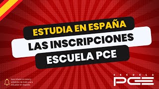 Requisitos para la inscripción a los exámenes y universidad ⭐️ Escuela PCE [upl. by Olivero]