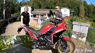 Moto Morini X Cape 649 son atout sa ligne  motomorini dimcar xcape650 motomorini649 [upl. by Fazeli]