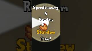 Speedrunning a Random Stardew Valley Item Part 49 shorts [upl. by Ahgiel]