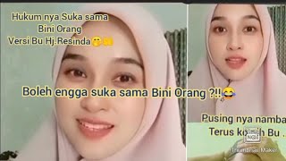 Suka Sama Istri Orang Boleh Saja Asal I Versi Bu Hajjah Mom ResindahiburanmurahReactionhumorreceh [upl. by Ailaht]