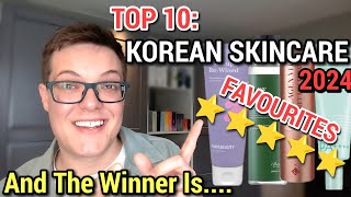 Top 10 BEST KOREAN SKINCARE 2024 [upl. by Oinimreh301]