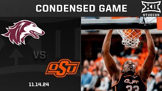 Southern Illinois vs Oklahoma State Condensed Game  202425 Big 12 Mens Basketball [upl. by Kwasi568]