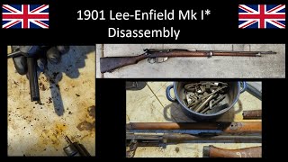 1901 BSA Long Lee Enfield Mk 1  Step by Step Disassembly [upl. by Stockwell589]