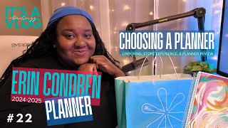 Choosing A Planner Erin Condren LifePlanner Unboxing amp Review Its a Vlog with Dei Gregg 22 [upl. by Garin]