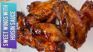 Sweet wings with Hoisin sauce [upl. by Nerehs]