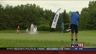 Local Golf course hosts Drive Chip and Putt Competition [upl. by Dennis]