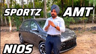 nios sportz AMT 2024  detail review with feature advantage benefit  vfm variant​⁠ [upl. by Zucker]