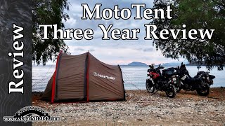 LoneRider MotoTent Long Term Review [upl. by Fasto]