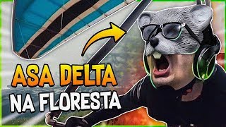 PULEI DE ASA DELTA NA FLORESTA [upl. by Felicle]