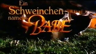 Ein Schweinchen namens Babe  Trailer 1995 [upl. by Meggs768]