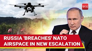 Big Escalation As Russian Aircraft Projectiles Breach NATO Airspace We Must Act  Watch [upl. by Philipa436]