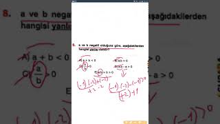 supara tyt matematik pozitif negatif sayılar test 1 [upl. by Ardnuhs342]