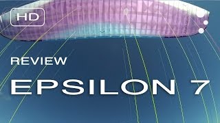 Advance Epsilon 7 Paraglider  First Flight Review [upl. by Enomar]