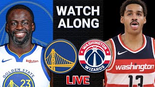 Golden State Warriors vsWizards WATCH PARTY  Live Scoreboard PlayByPlay Highlights Stats [upl. by Henriha]