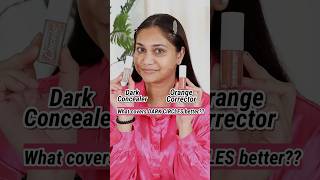 Dark Circles Two Ways to cover Dark Circles shorts darkcircles makeuphacks concealertutorial [upl. by Peednam]