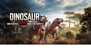 Dinosaur RPG  Dino Survival Sim PS5 Gameplay  impression [upl. by Seedman]