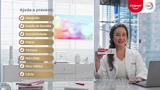 Garanta saúde bucal e qualidade de vida com a nova fórmula do creme dental Colgate Total [upl. by Imalda363]