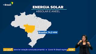 DF  Brasília só perde para Cuiabá em geração de energia solar [upl. by Nikolas]