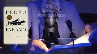 Pedro Páramo de Juan Rulfo Breve lectura soft spoken asmr [upl. by Etram743]