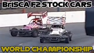 BriSCA F2 Stock Cars  WORLD FINAL RACE HIGHLIGHTS  Nutts Corner  020923 [upl. by Kcirde]