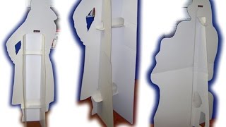 🎨 How To Cardboard Cutout DIY [upl. by Deroo493]