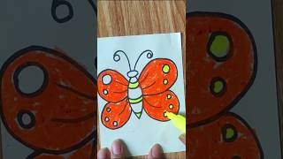 Butterfly shorts drawing bestdrawing animals [upl. by Gustaf]