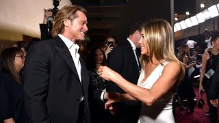 Jennifer Aniston’s Ex Brad Pitt Reunites With Courteney Cox for Rare Appearance Together [upl. by Gabbie]