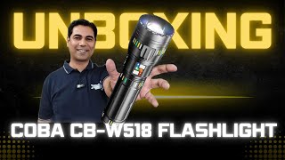 3KM Beam Distance Unboxing The Most Powerful Flashlight Torch Youll Ever Need [upl. by Takeo]