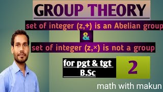 set of integer under addition is Abelian group but under multiplication is not group for pgt amp BSc [upl. by Nnylkoorb]