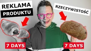 REKLAMA SŁODYCZY vs RZECZYWISTOŚĆ  7DAYS OREO KINDER [upl. by Hannasus]