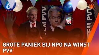 NPO vreest AFSCHAFFING publieke omroep na winst PVV  SHOWNIEUWS [upl. by Asirral19]