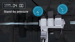 Festo MSE6C2M Pneumatic Air Efficiency Module Brief [upl. by Johnath622]