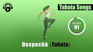 Tabata Songs  quotDespechá Tabataquot w Tabata Timer [upl. by Takken945]