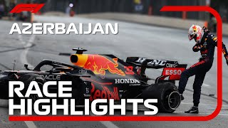 Race Highlights  2021 Azerbaijan Grand Prix [upl. by Lyssa833]