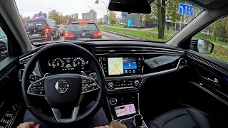 2023 SsangYong Korando  4k ULTRA HDR  POV Driving in town [upl. by Enrichetta]