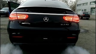 2019 MercedesAMG GLE 43 Biturbo Coupe SOUND [upl. by Kreager720]