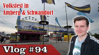 Volksfest in Amberg amp Schwandorf 2022  Vlog 94 FULL HD [upl. by Evonne522]