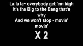 la la la  big bang english lyrics [upl. by Eirrac]