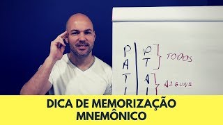 Dica de Memorização  Mnemônico [upl. by Rizzo643]