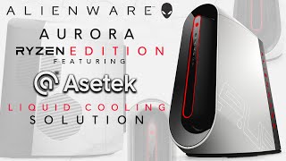 Alienware Aurora Ryzen Edition Featuring Asetek Liquid Cooling CPU Pump [upl. by Rosalinde452]