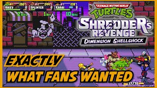 Dimension Shellshock Review TMNT  Shredders Revenge DLC [upl. by Tenn383]