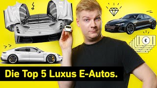 Die Top 5 Luxus EAutos 2020  EAuto Vergleich – präsentiert von Yello [upl. by Jocelyn]