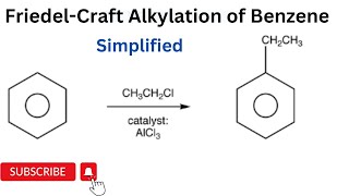 Alkylation of Benzene using Friedelcrafts method [upl. by Stroup]