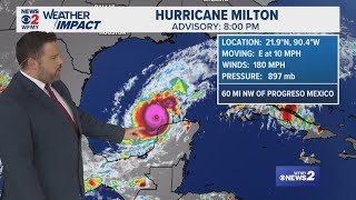 How strong is Hurricane Milton and where is it going [upl. by Sweatt]